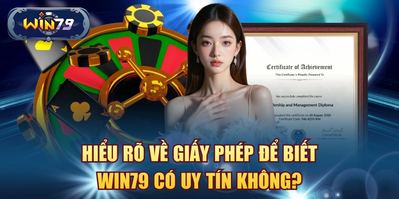Hiểu rõ về giấy phép để biết Win79 có uy tín không?